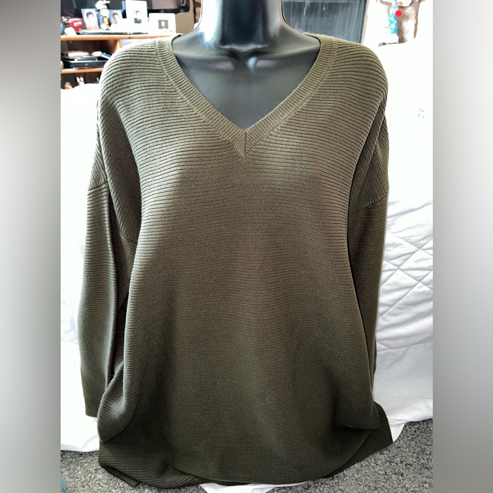 ASOS V-Neck Tunic Sweater